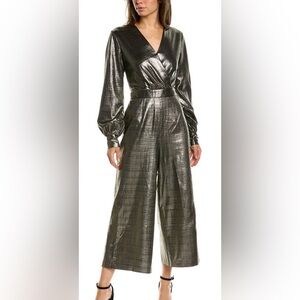 Ted Baker Metallic Jumpsuit | Size 10